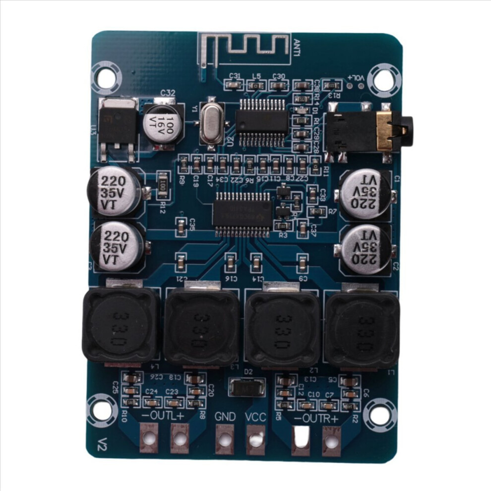 Xh-M314 Tpa3118 Bluetooth Digital Power Amplifier Board 2X30w Stereo 4854155074005