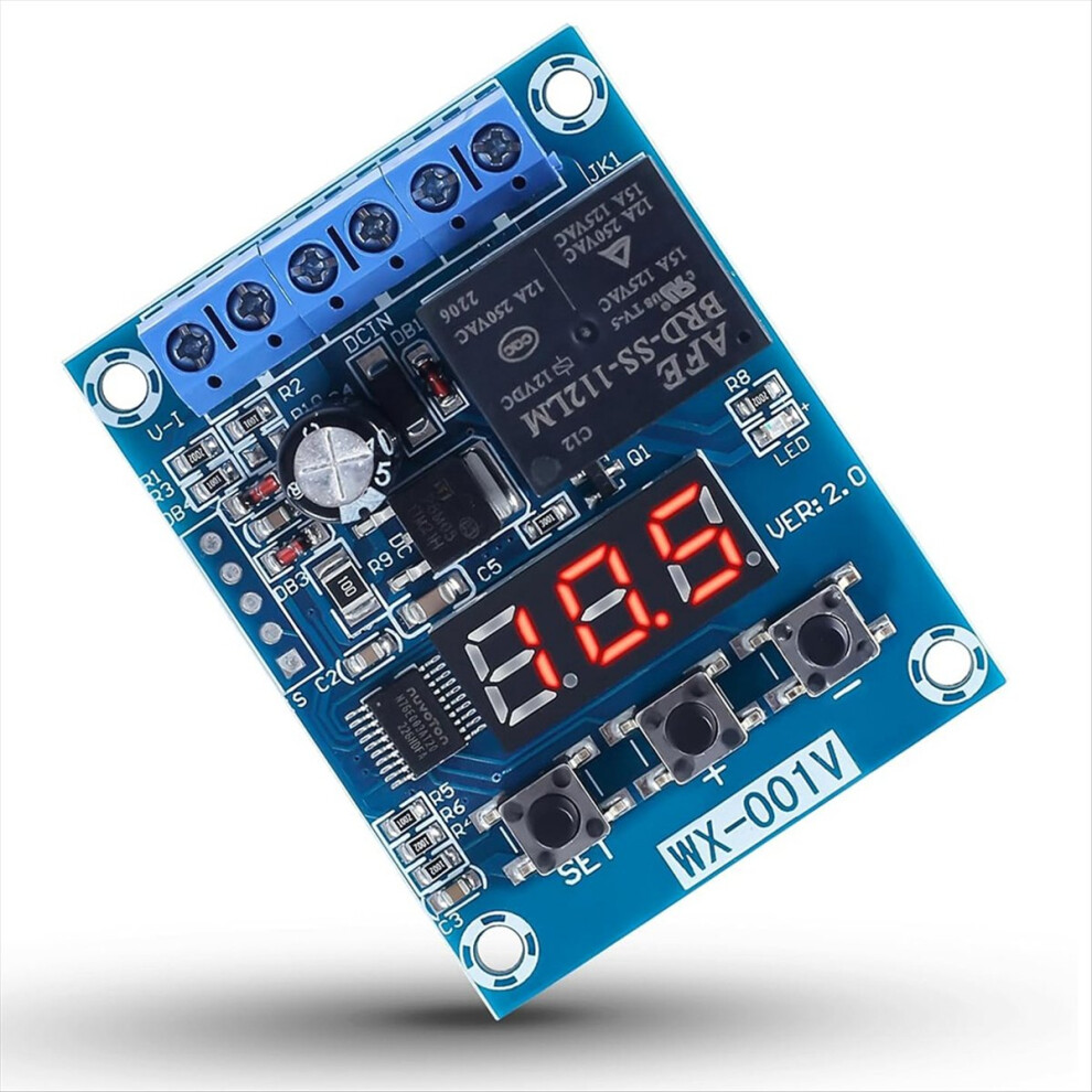 1Pcs Low Voltage Cutoff, Battery Voltage Monitor Module Dc 12V 4852331032962