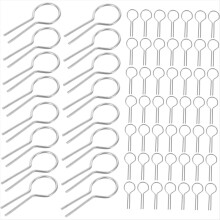 100Pcs Hanging Burn Needles Kit for Pottery and DIY Crafts Kiln Tools