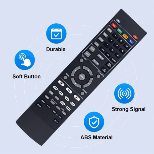 Replace BDP130 Remote Control for BD-S671 BD-S681 DVD Player 1