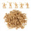 1:72 200/Set Plastic Oude Figuren Speelgoed Goud 3