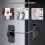 Fridge Lock, Refrigerator Lock, Keyless One-Click Access, Black 5
