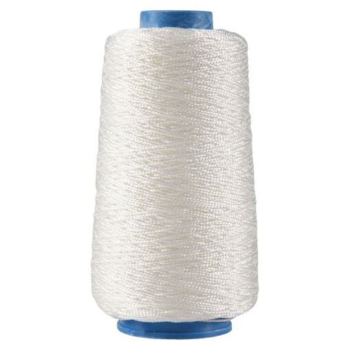 400 m 80lbs Nylon Twisted Bowstring Thread Angelschnur, weiß 2