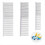 3 Sizes Paper Quilling Tool Comb Carding Holder Create Strip Loops 2