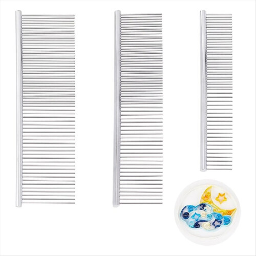 3 Sizes Paper Quilling Tool Comb Carding Holder Create Strip Loops 1