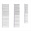 3 Sizes Paper Quilling Tool Comb Carding Holder Create Strip Loops 1