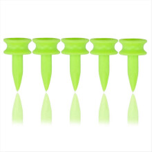 Golf Tees 0.86 Inch 100 Count Plastic Golf Castle Tees(Green)
