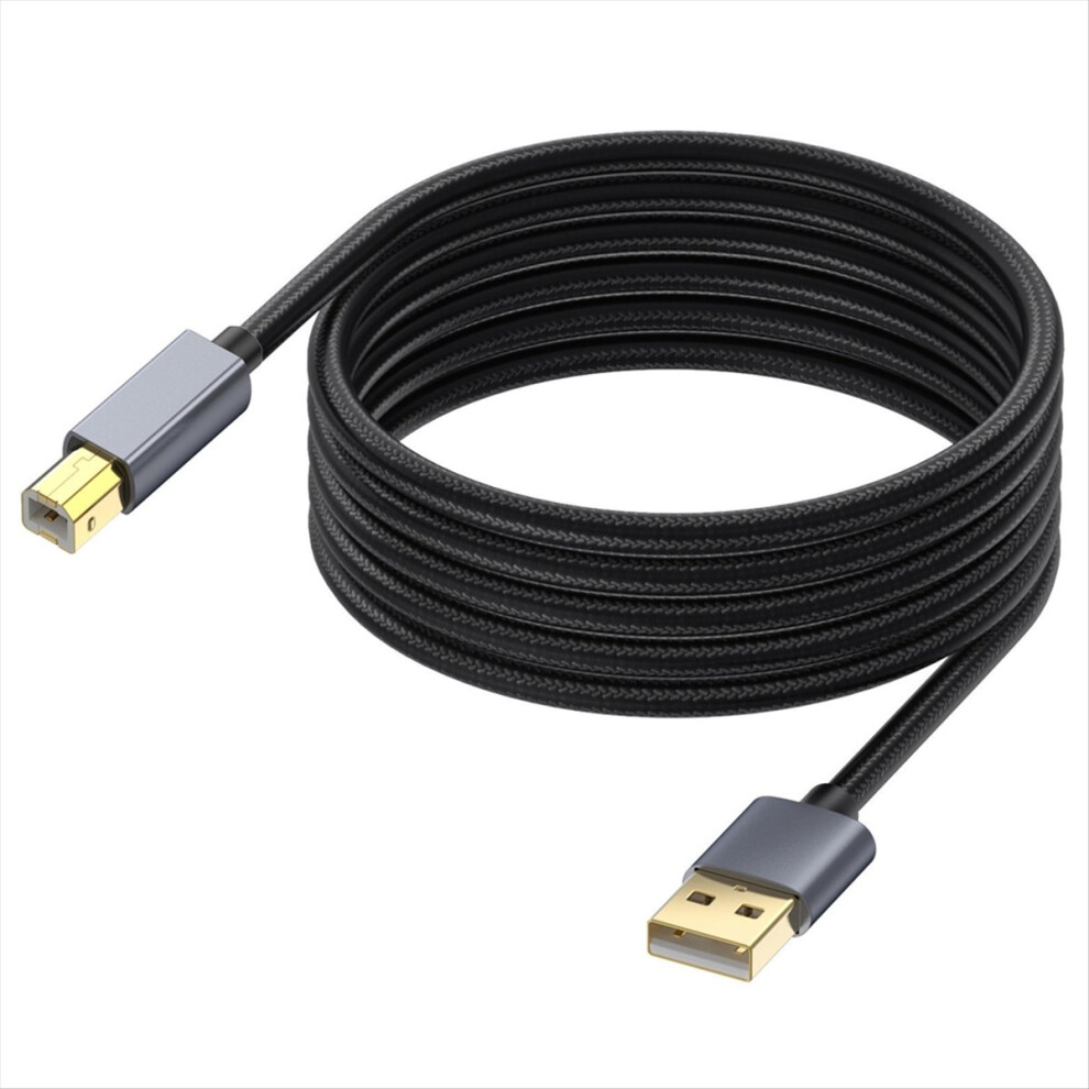 1.8M Usb Printer Cable,Usb 2.0 Type A Male To B Male Scanner Cord 4854155042981