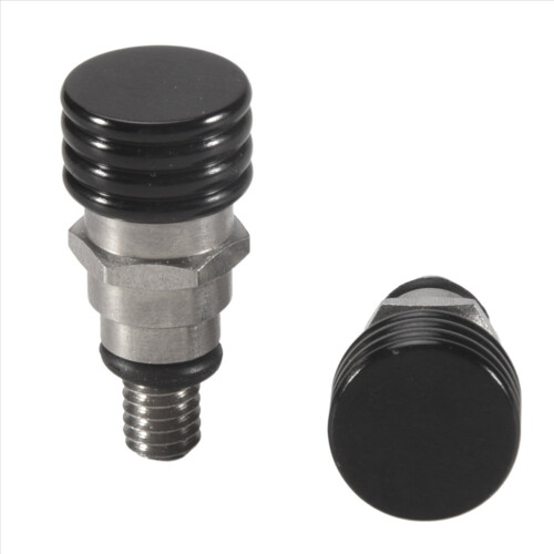 Βαλβίδες εξαέρωσης αέρα πιρουνιού Motocross M4X7mm για 85 125 144 μαύρο 2