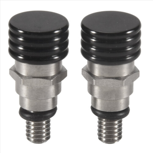 Βαλβίδες εξαέρωσης αέρα πιρουνιού Motocross M4X7mm για 85 125 144 μαύρο