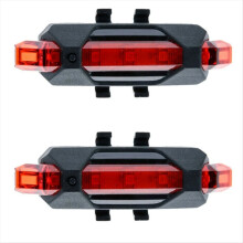 Ladattava polkupyörän takavalo - USB LED / Maantiepyörän takavalo