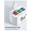 Adaptateur de chargeur de téléphone multiprise USB pour prise UE 7