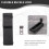 Door Draw Latch Lock Replacement Soft Rubber Black Over-Center C7-10 6