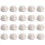 20 Pcs Grid Cube Connector ABS Connectors For Wire Shelving (White) 1