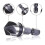 3 PeçAs 1/4 Polegadas Hex 12/16/19Mm Conjunto de Furo Rebaixado para Broca de Troca RáPida de Madeira Metal 3
