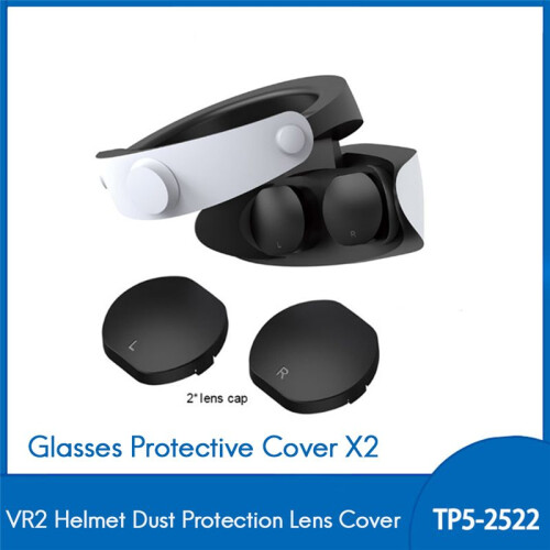 2PCS Silicone for PSVR2 Helmet Dust-Proof Protective Lens Cover Game 1