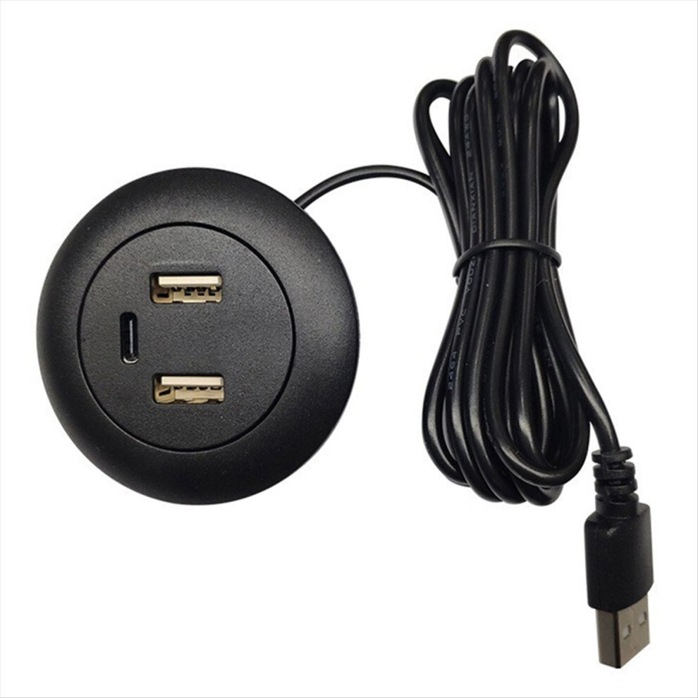 Desktop Hole Embedded Usb Hub Type-C, Splitter 4854155003371