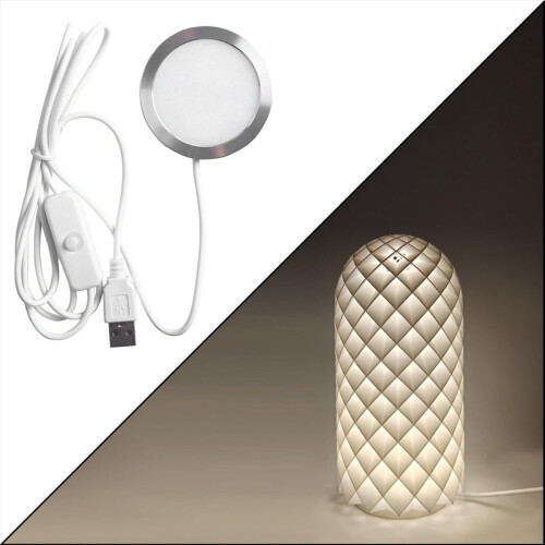 DIY LED Lamp Kit: Only Hardware Accessories NO 3D Printed Parts, 1