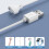 2 Stück magnetisches USB-DC-Ladekabel, 0,8 m Ladekabel für Massagegerät 7