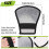 Blitzdiffusor Silber/Weiß Reflektor, Schwarz silber 4