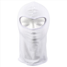 Outdoor Full Face Mask Cycling Ski Mask white