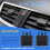2X Front Center Side Air Vent Outlet Tab Clips Kit voor 7