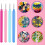 Κιτ Quilling 4 τεμαχίων Εργαλείο Quilling για Χειροτεχνίες με Λουλούδια από Χάρτινο Χαρτί 4
