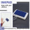 Blue Ink Pad Inkpad Rubber Stamp Finger Print Craft Non- 5
