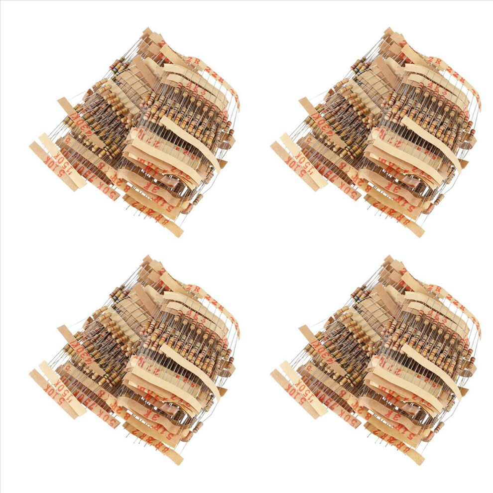 500Pcs 50 Values 1/2W 0.5W 5% Carbon Film Resistors Assorted Kit Set 4853158828059