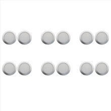 Ceiling Speaker Grille, 4-Inch Embedded Audio Speaker Grille(Silver)