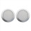 Ceiling Speaker Grille, 4-Inch Embedded Audio Speaker Grille(Silver) 2