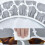Round Tablecloth with Elastic Edge Waterproof Oil Proof Table Cloth 2