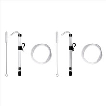 3/8In Auto Siphon 6.5'Ft Hose Bottling Siphoning Kit, for Beer