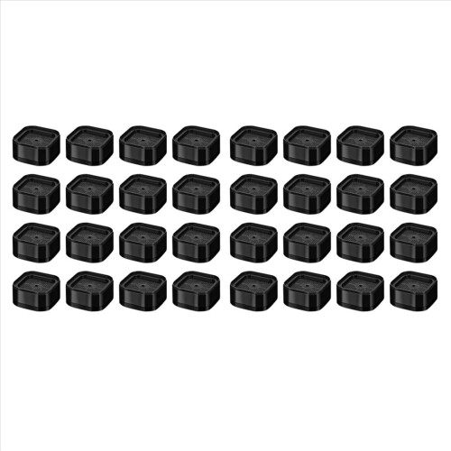 Furniture Risers Adjustable Bed Risers 1.38In Raising Blocks 16 Pcs