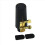 Saxofone soprano com fivela de metal e boquilhas pretas 3