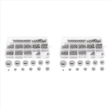 Stahlkugeln 1–8 mm metrisch Fahrrad-Lagerkugeln Sortiment Kit