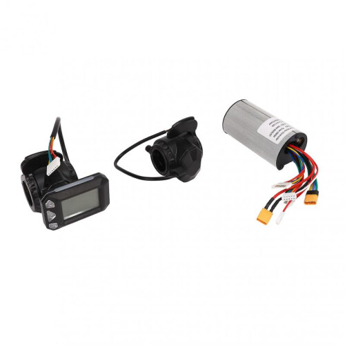 Motor Brushless Controller 5‑6in 350W 12A Real Time Display Panel Scooter Controller Kit 36V 1