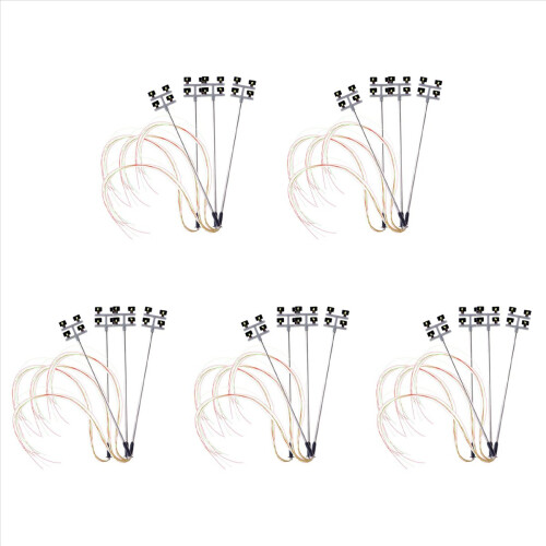 4 PCS HO Scale Model lighting tower,tower lights Model Lights 1