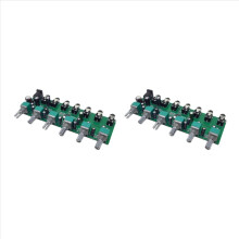 6 Wege Stereo Mixer Audio Mischpult DC5-24V 1PC 6 Eingänge 1 Ausgang
