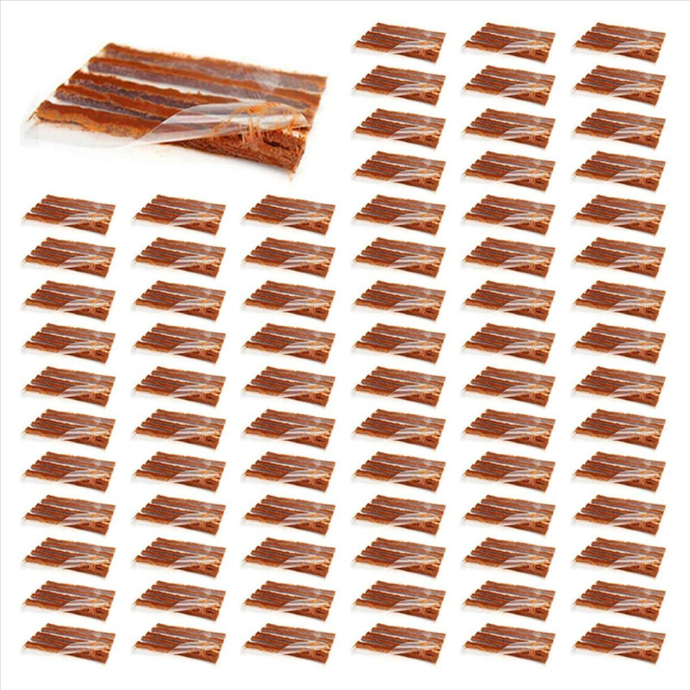 100Pcs Car Tubeless Tire Puncture Repair Tool Rubber Plug Seal Patch 4853188040643