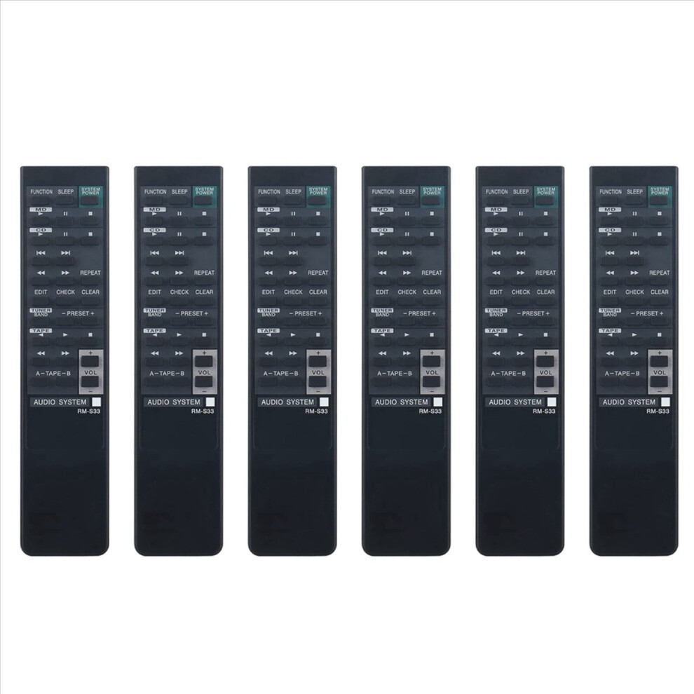 Rm-S33 Remote Control For System Hcdh801 Mhc701 Mhc-701 4853158862015