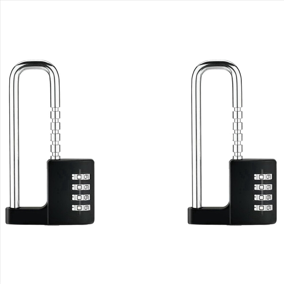 Combination Padlock, Waterproof Heavy Duty Padlock with Code, Black-image-OPC-PHP9755-NEW