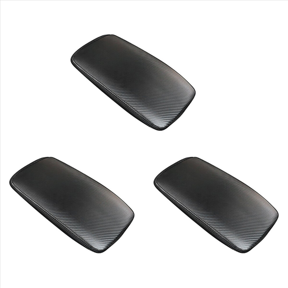 Carbon Fiber Center Console Leather Armrest Cover For Cx30 2020 4853158826345