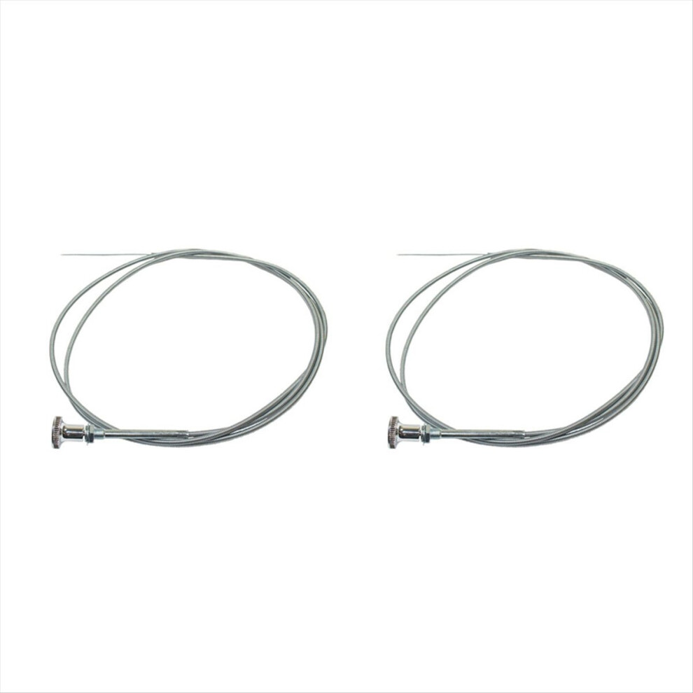 6 Ft Push Pull Throttle Cable For Hot Rat Rod Black 4853158833176