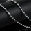 Pacote com 25 Dog Tags para gravação a laser com 24 polegadas, preto 2