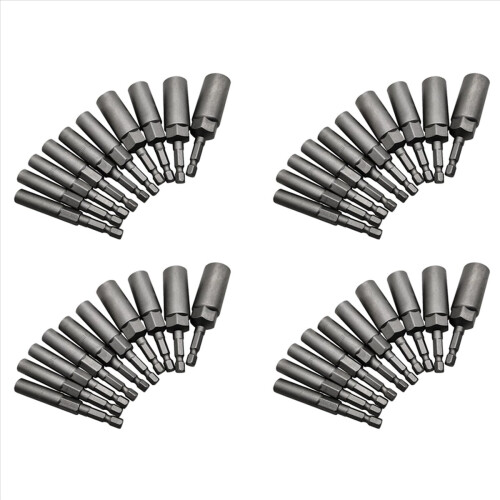Hex Socket Sleeve Nozzles Nut Driver Set for Power Drills Impact 2