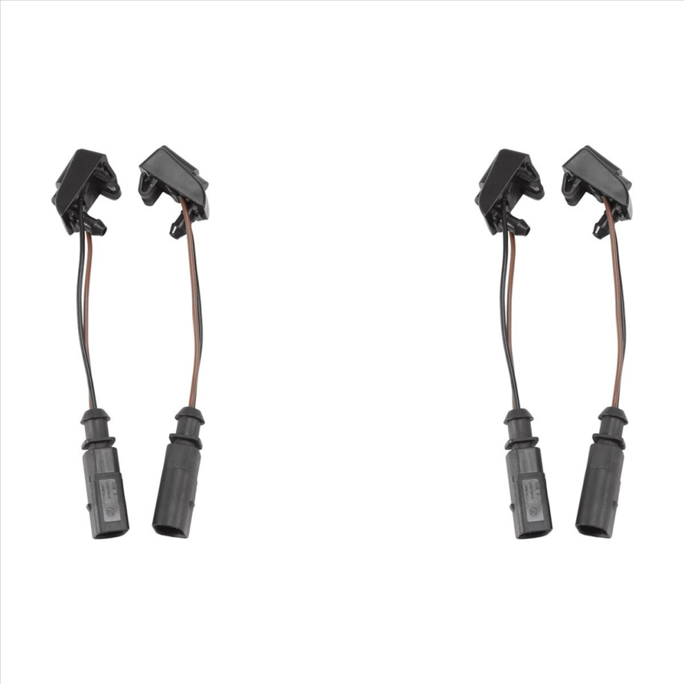 2Pcs Windshield Windscreen Washer Nozzle Jet 1Z0955986 Heated 4852133325088