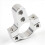 27mm Damper Fork Bracket for Motorcycle Bike Modification Silver 5