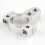 27mm Damper Fork Bracket for Motorcycle Bike Modification Silver 3