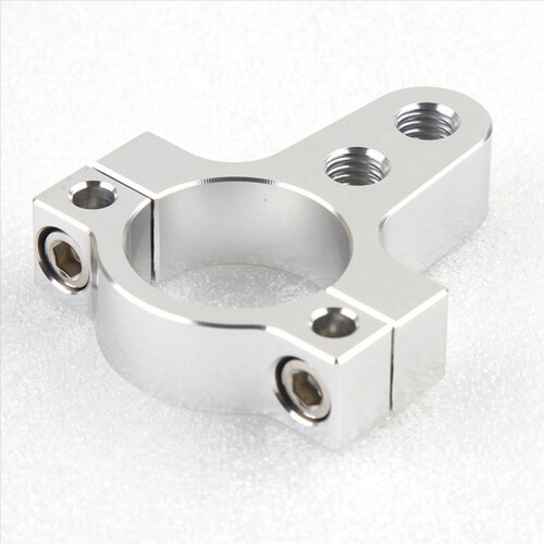 27mm Damper Fork Bracket for Motorcycle Bike Modification Silver 2